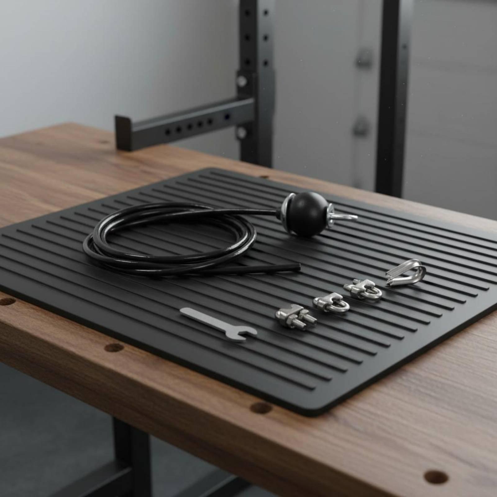 Home Gym Machine - كابل بكرة قابل للتعديل من الفولاذ