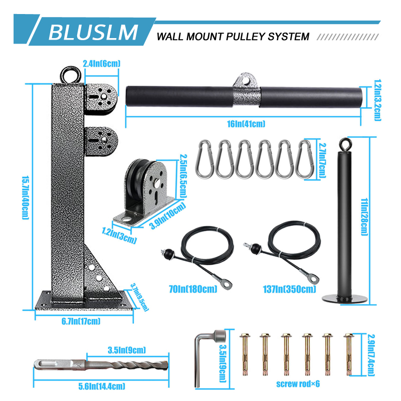 نظام بكرة الصالة الرياضية المث - مراجعة Pulley Home Gym وسعره