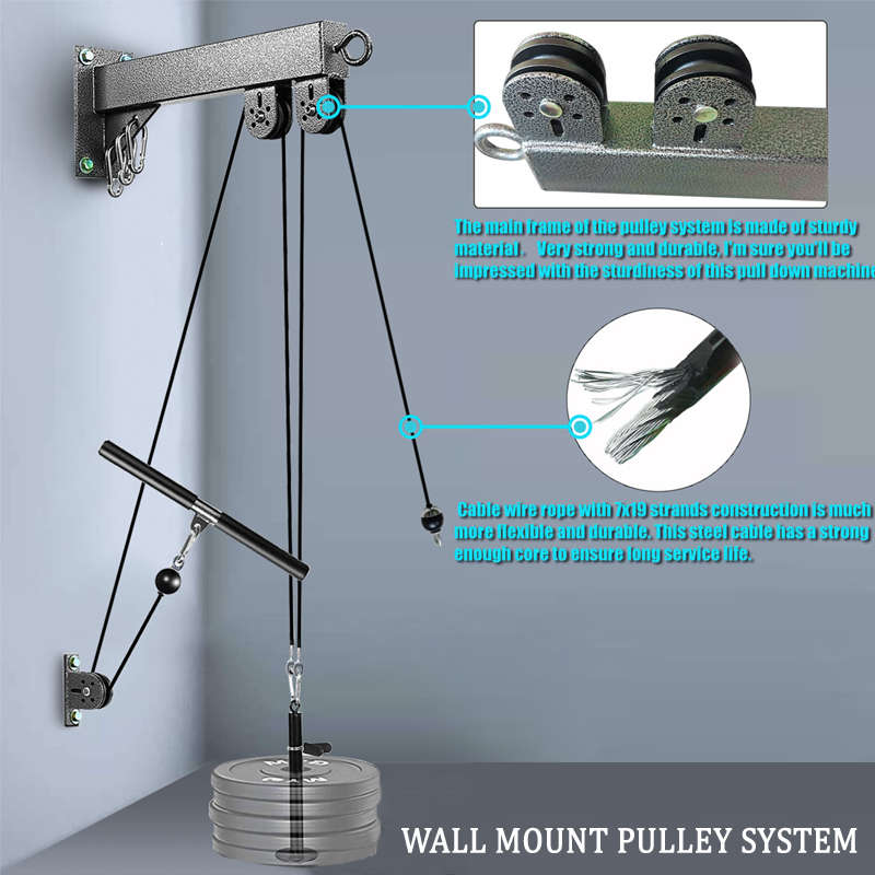 نظام بكرة الصالة الرياضية المث - مراجعة Pulley Home Gym وسعره