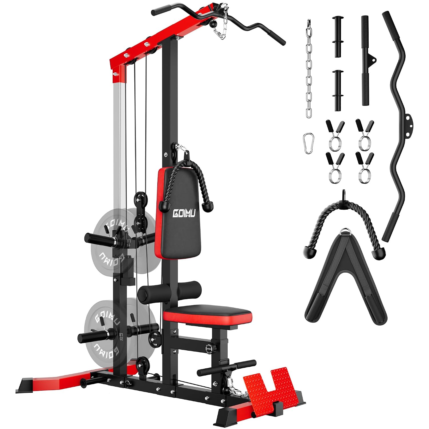 جهاز سحب وسحب الكابلات مع جهاز - مراجعة Pulley Home Gym وسعره