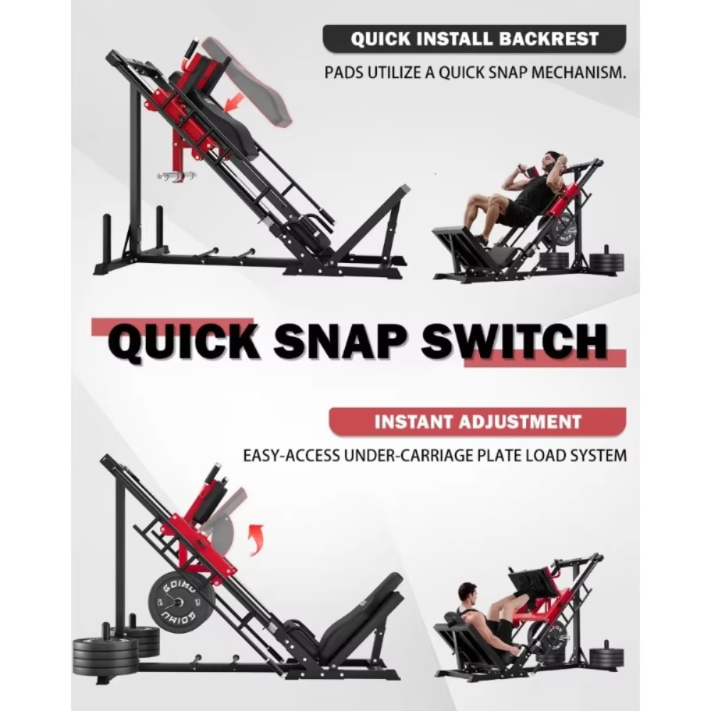 جهاز تمارين الساق 3 في 1 مع دع - مراجعة Home Gym Quad وسعره