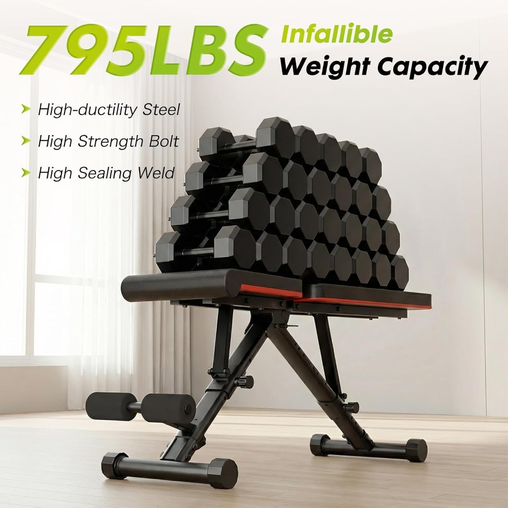 مقعد تدريب قابل للتعديل لتمرين - مراجعة Home Gym Weights وسعره