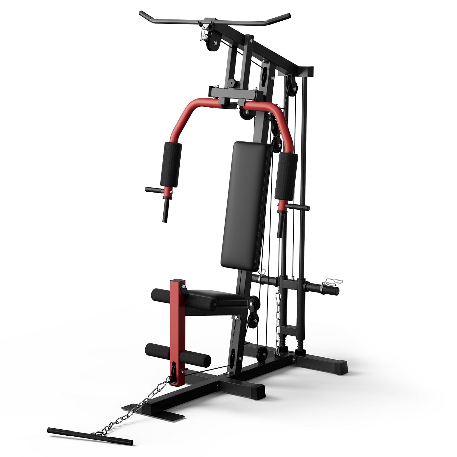 جهاز تمارين منزلي لكامل الجسم  - مراجعة Pulley Home Gym وسعره