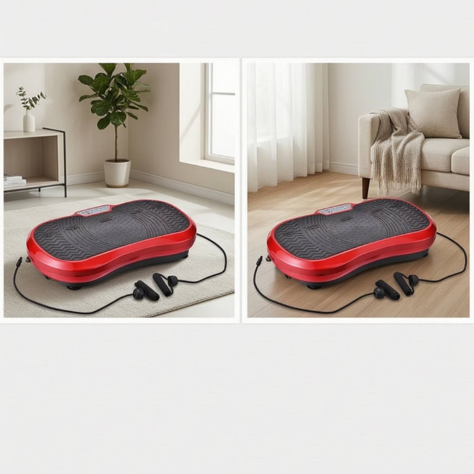 منصة اهتزازية مع أربطة مقاومة، - مراجعة Home Gym Machine وسعره
