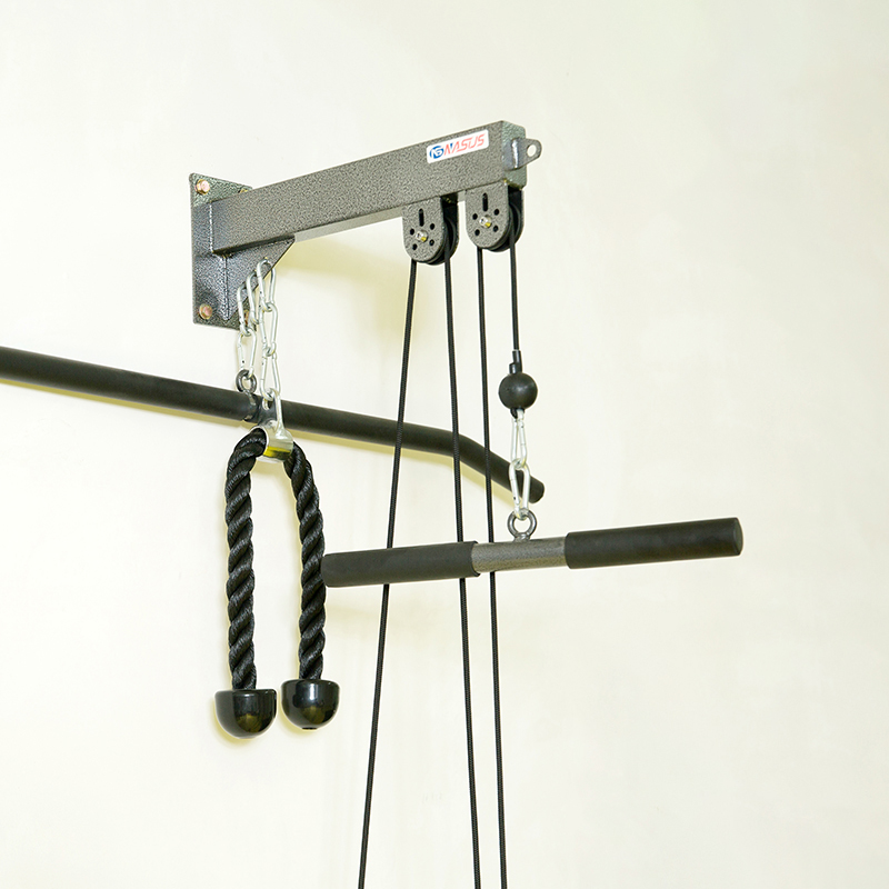 نظام بكرات عالمي يمكنك تركيبه  - مراجعة Pulley Home Gym وسعره