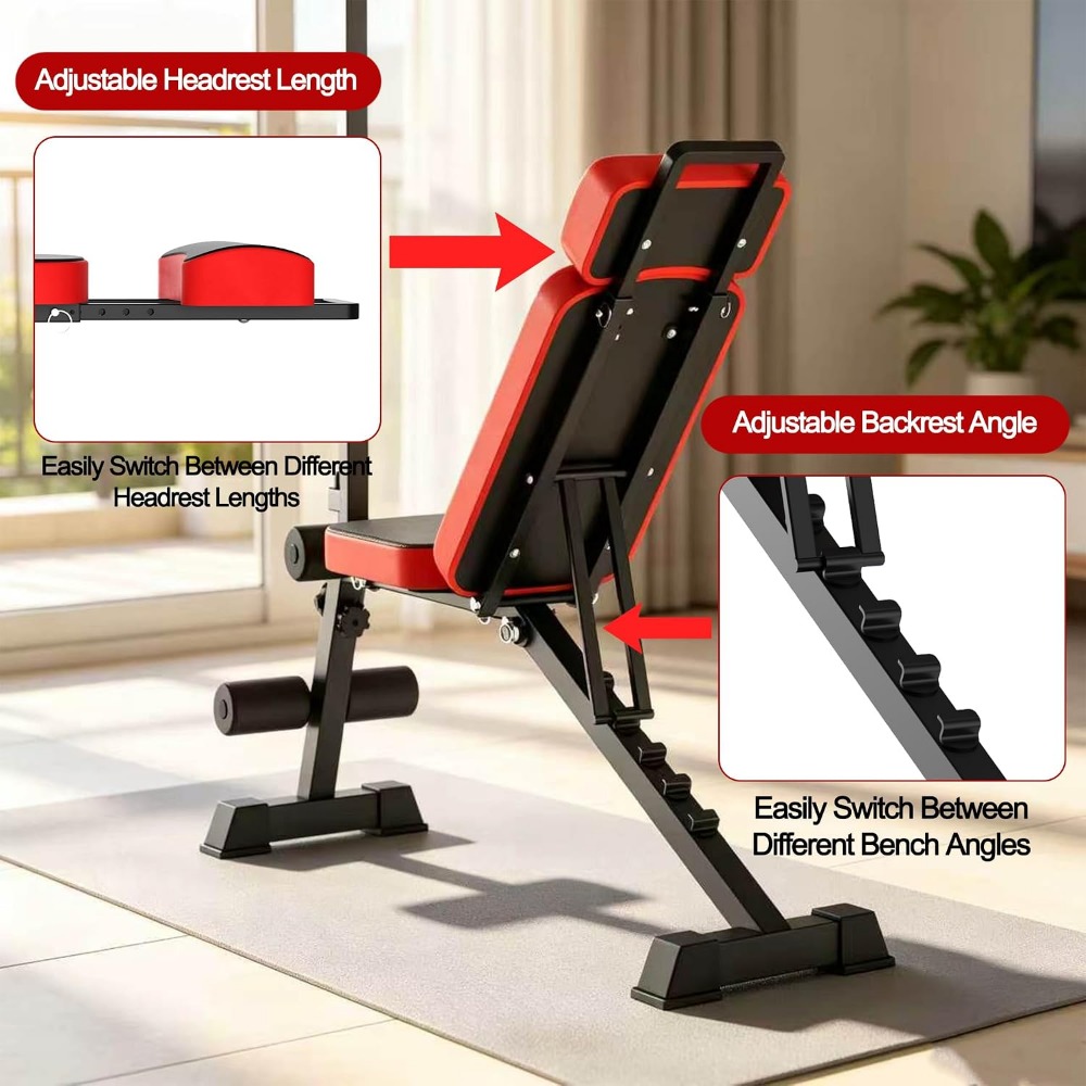 مقعد تمارين متعدد الوظائف مع ن - مراجعة Home Gym Multifunctional وسعره
